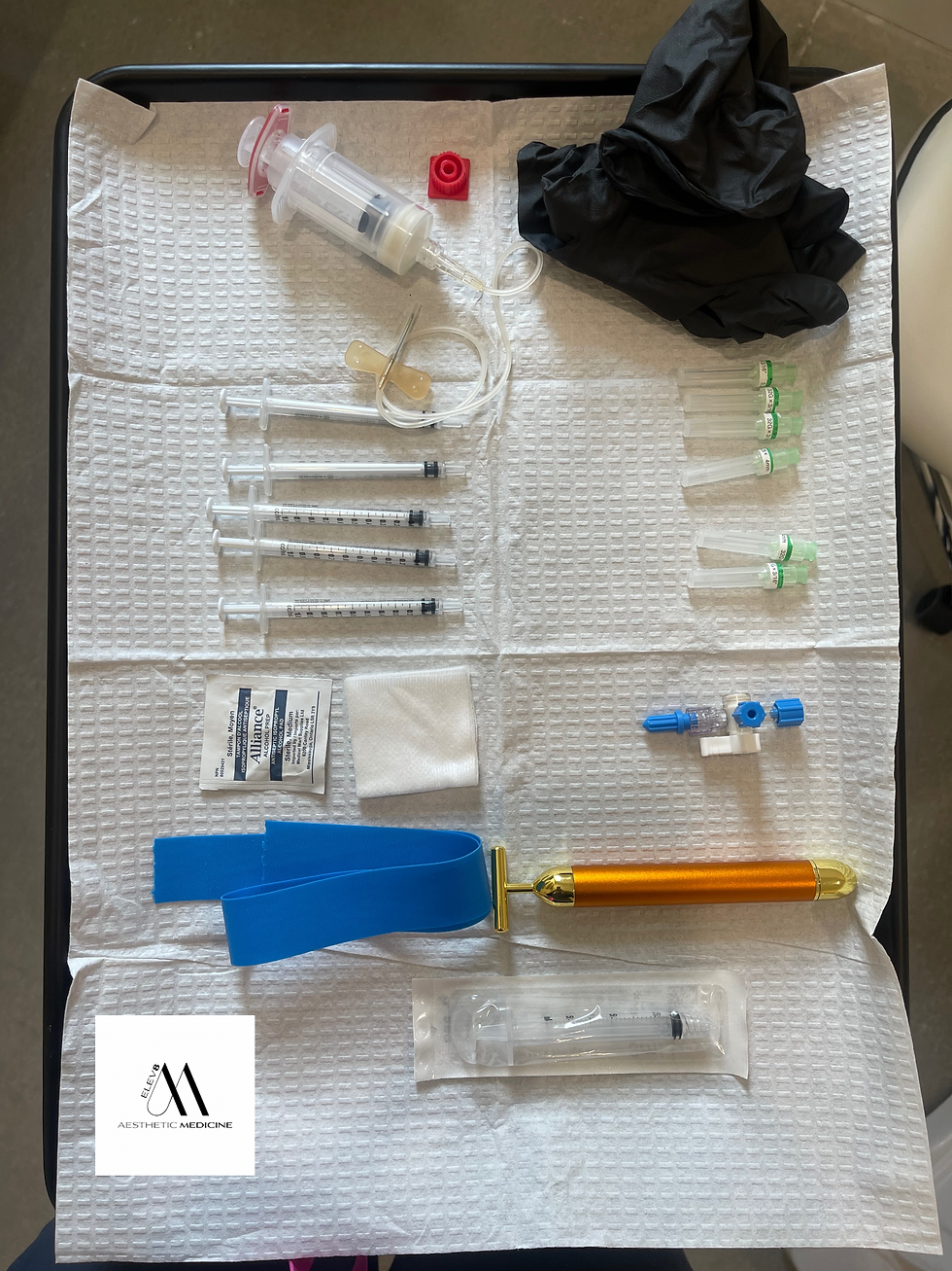 Client consulting with injector Rinku at Elev8 Medical Aesthetics to ensure a safe, personalized treatment