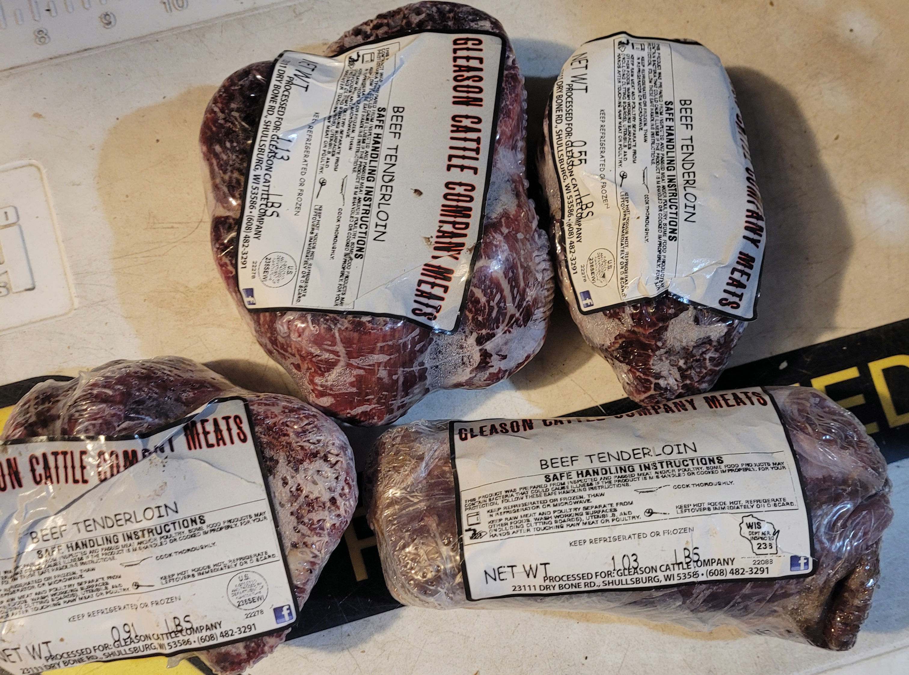 Beef Tenderloin Steaks
