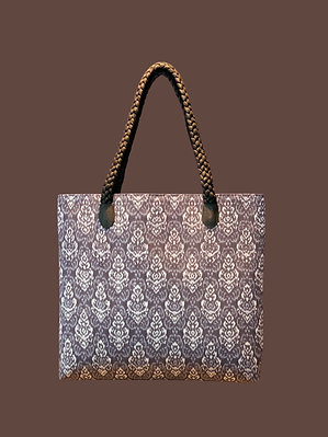 バッグ シルクバッグ 軽いバッグ カンボジアシルク ソウタカンボジアシルク 着物バッグ 絣バッグ