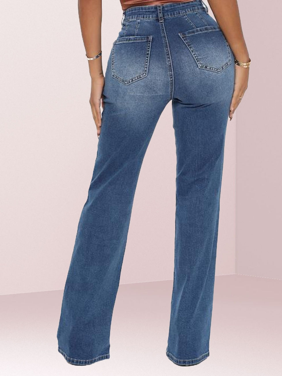 Blue Jeans Back View