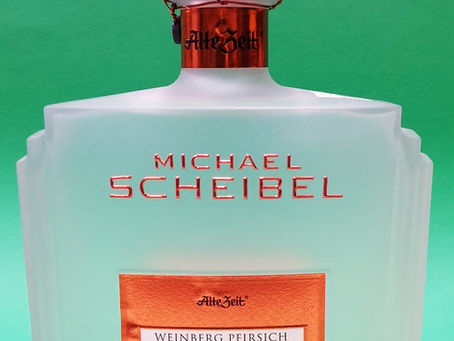 Rarität aus der Scheibel Schatzkammer: Alte Zeit Weinberg Pfirsich Brand