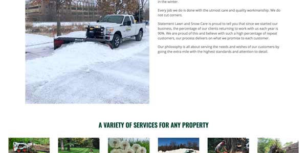 Erik Lawn Services Screenshot
