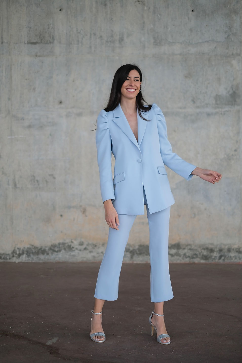 Miniatura: Chaqueta PETUNIA azul celeste