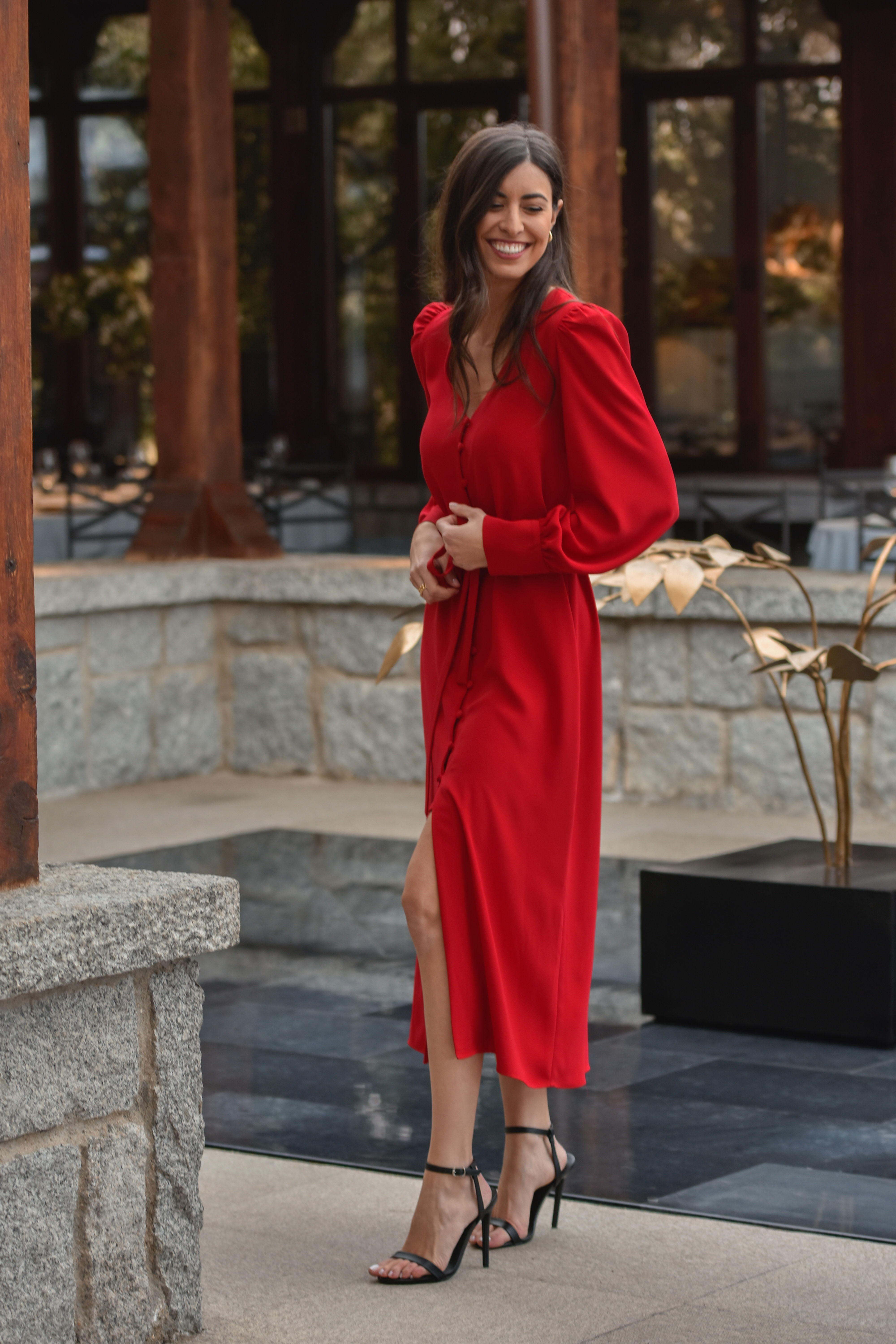 Vestido CLAVEL rojo