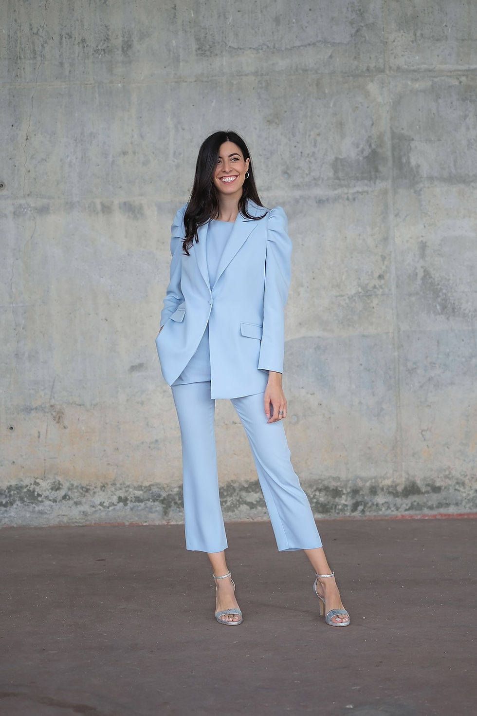 Miniatura: Chaqueta PETUNIA azul celeste