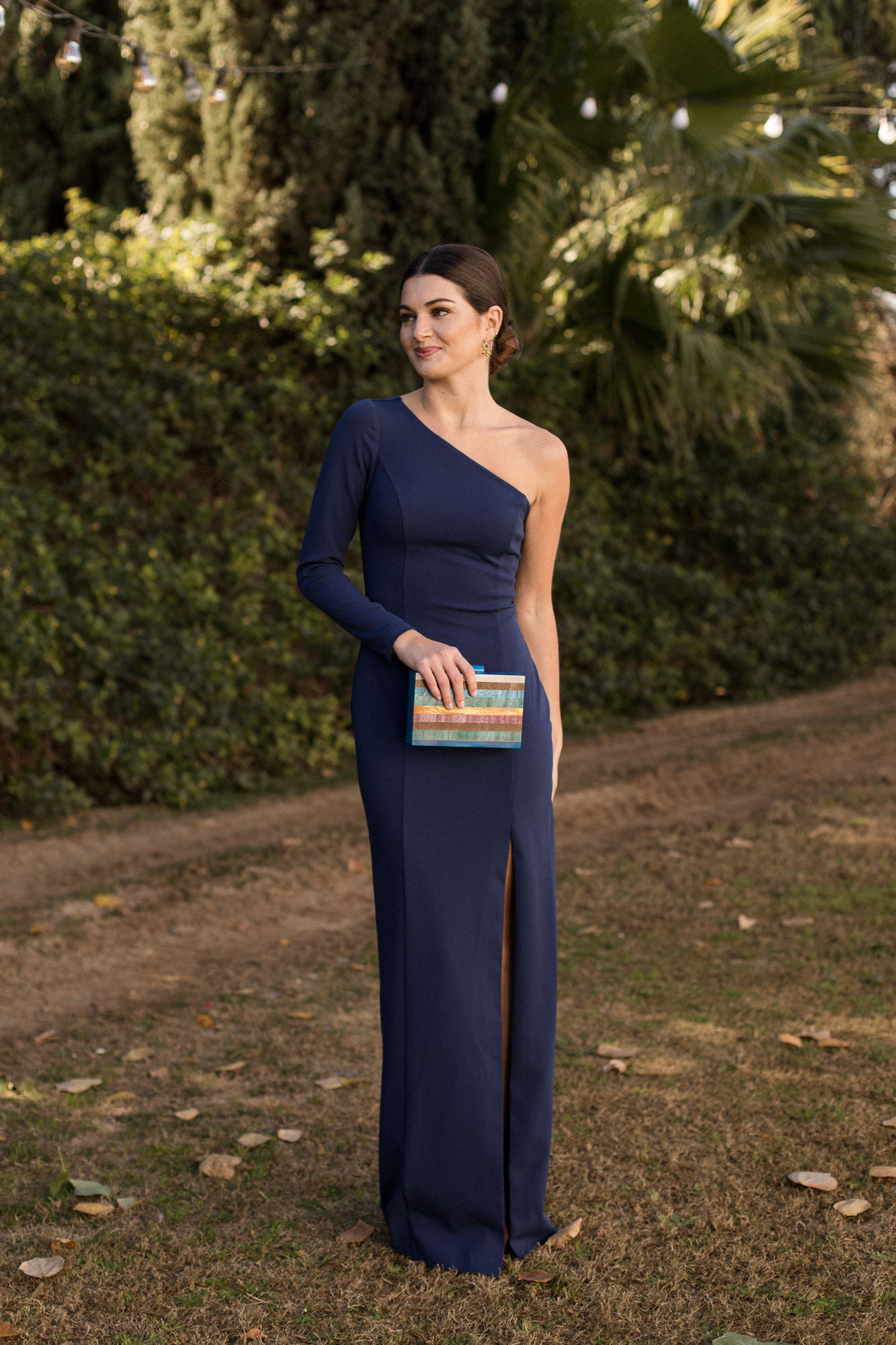 Vestido OLIVIA azul marino