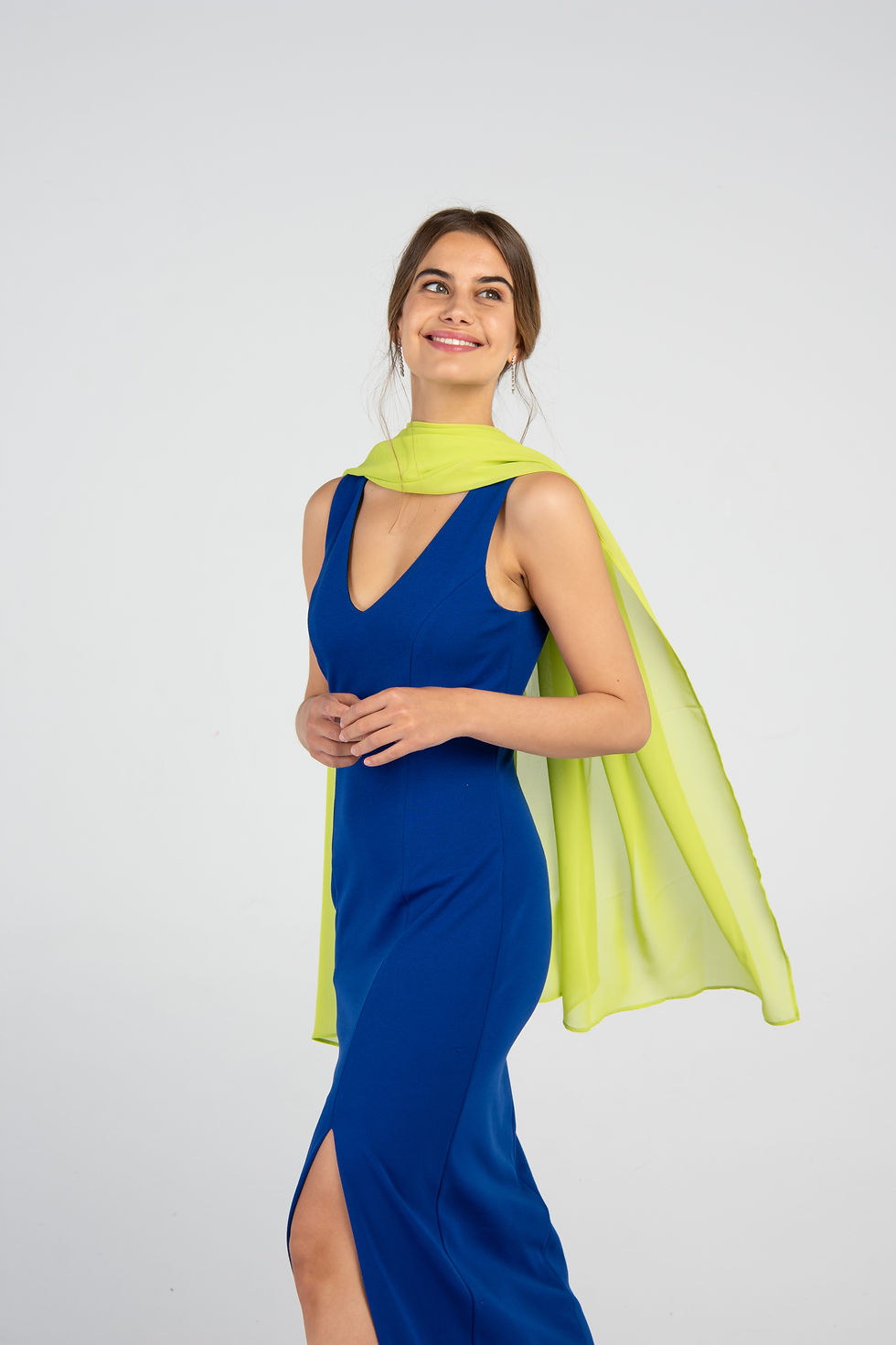 Miniatura: Vestido BIANCA azul klein