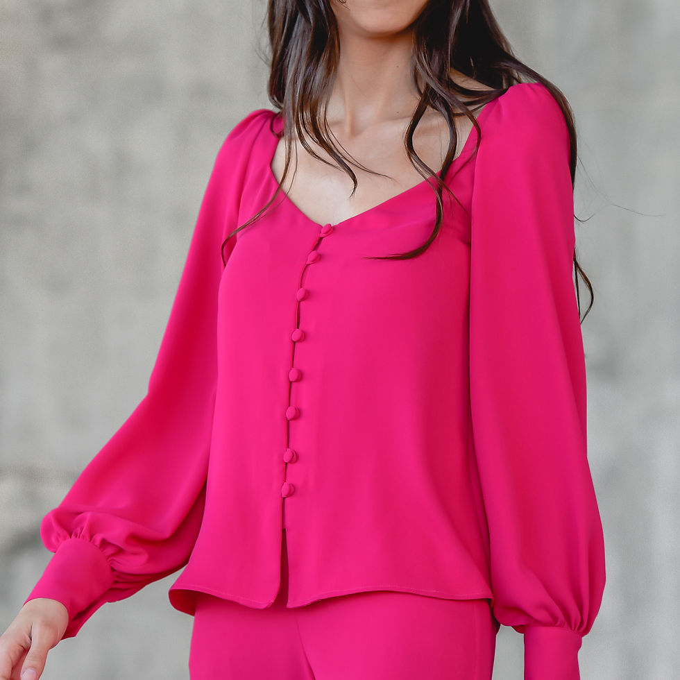 Miniatura: Blusa fucsia