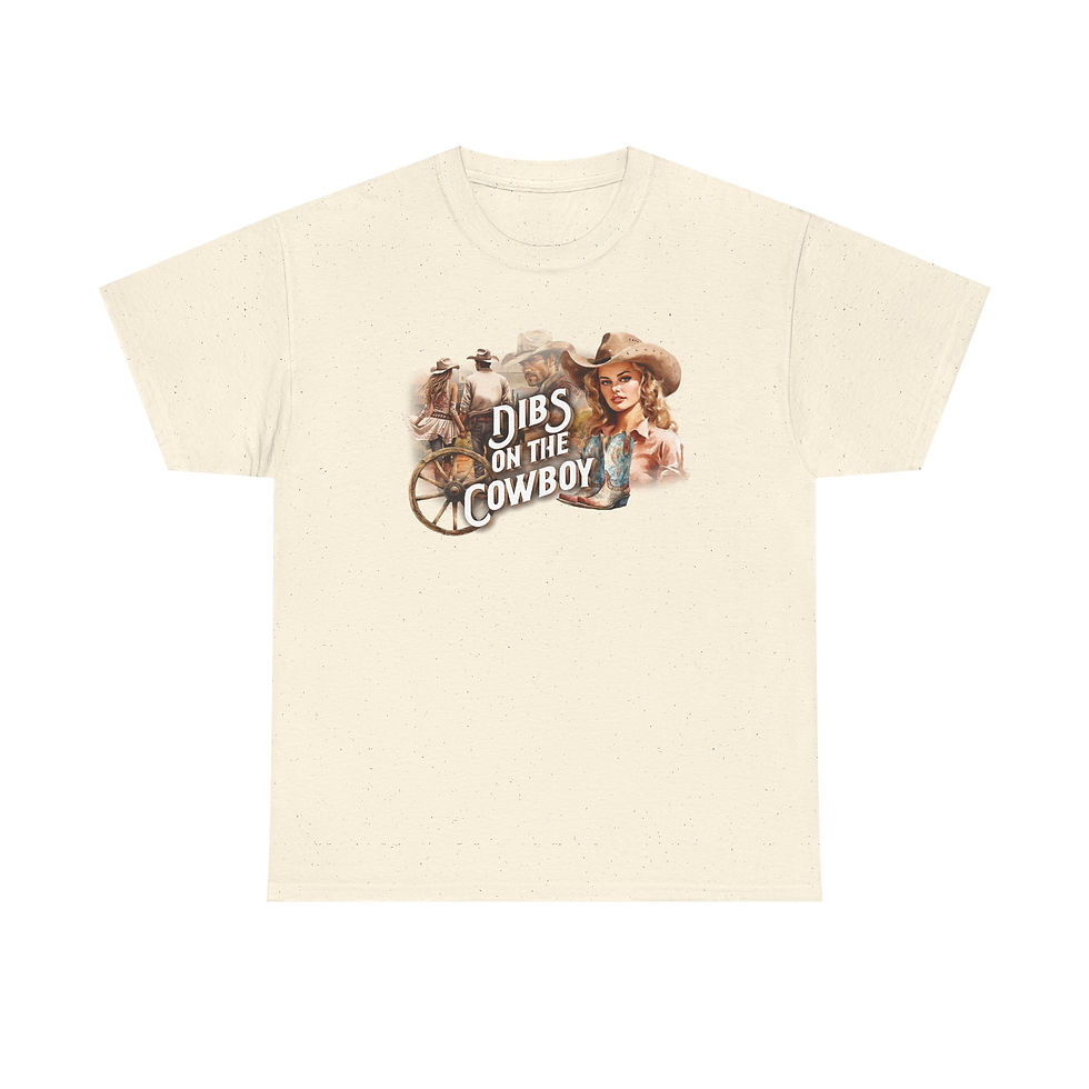 Thumbnail: "Dibs on the Cowboy" Western Tee