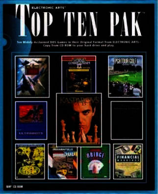 EA Top Ten Pak box.