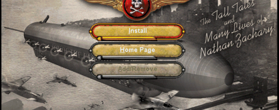 Setup menu