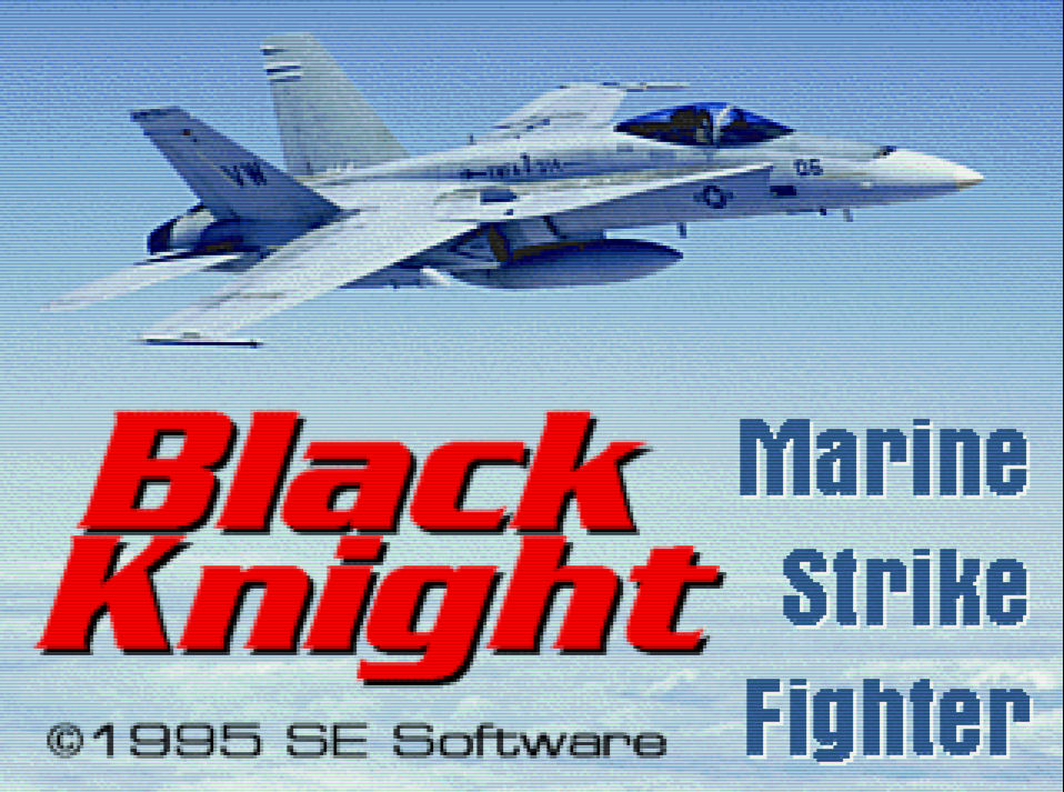 Black Knight: Marine Strike Fighter title page