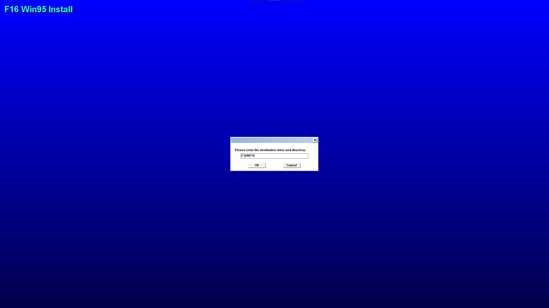 Selecting a folder