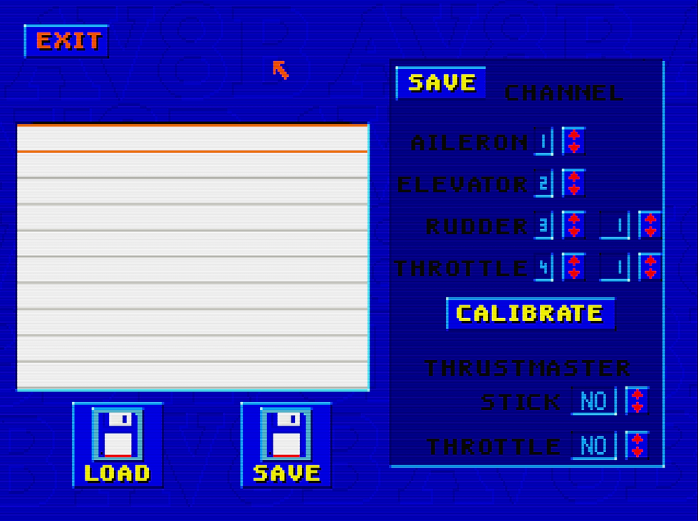 Controller setup and calibration