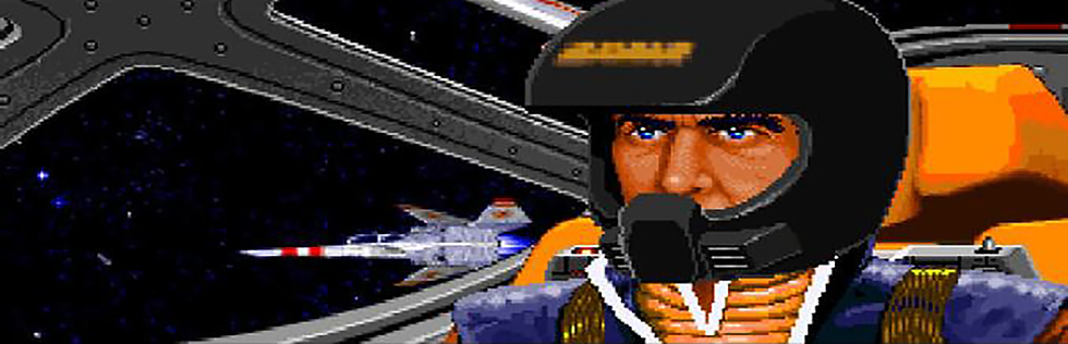 Wing Commander, in the cockpit.