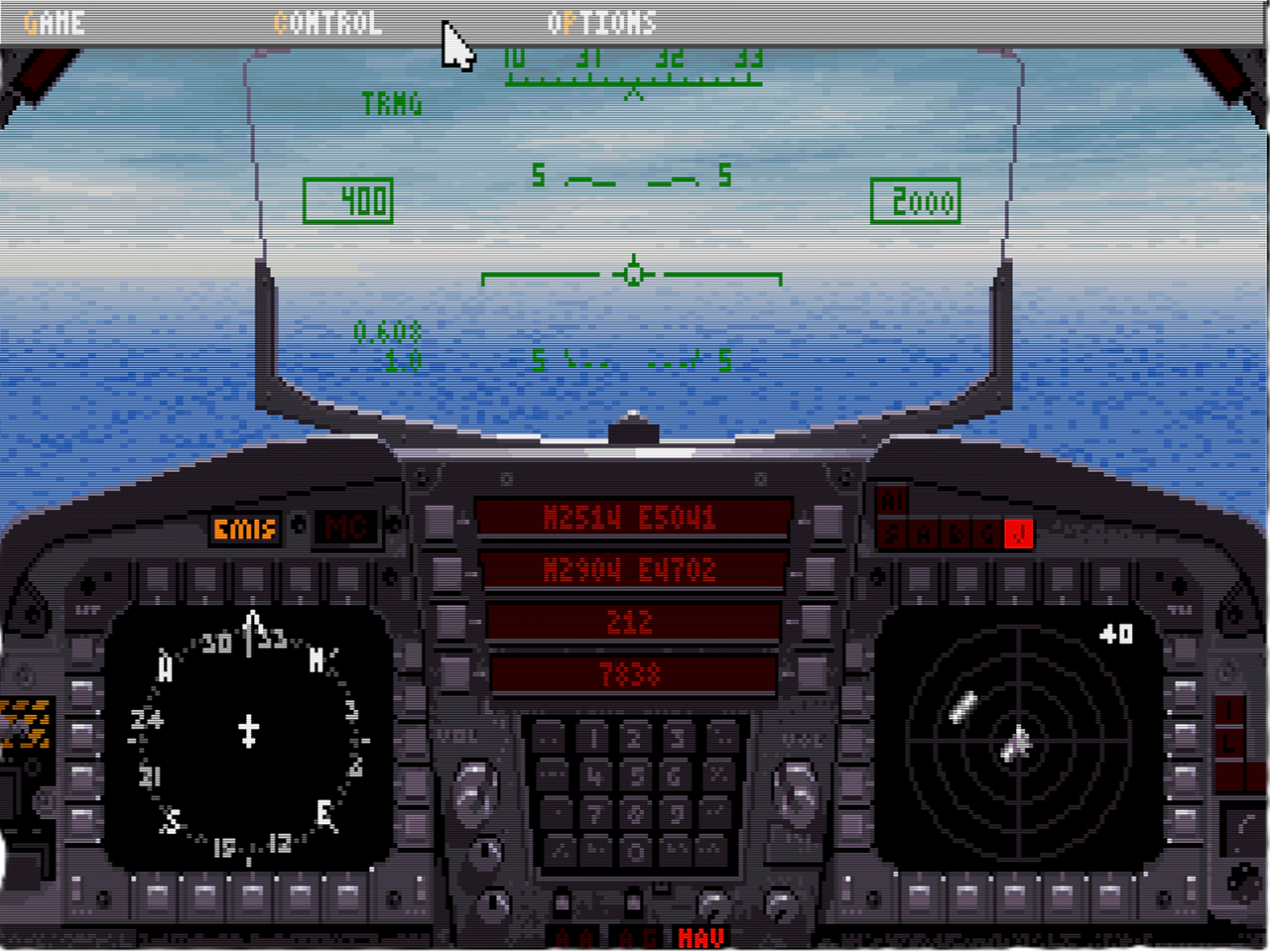 In-game config menu