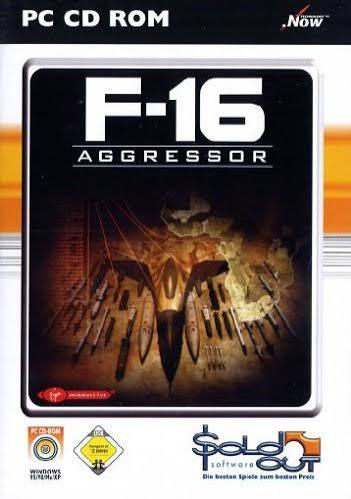 F-16 Aggressor Sold Out Software retail box.