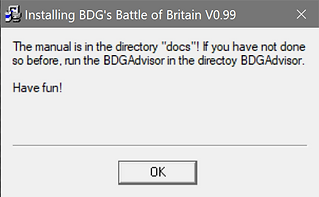 Patching complete and some patch manual and BDG Advisor advice.