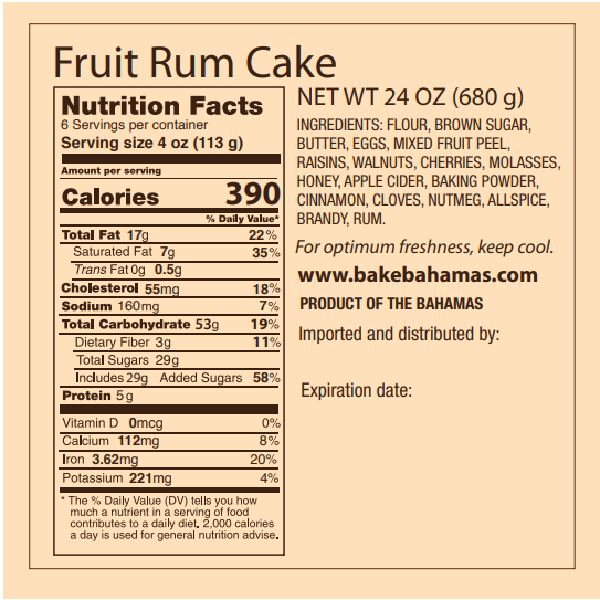 Thumbnail: Fruit Rum Cake