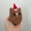 Thumbnail: Crochet Christmas Cat Decoration