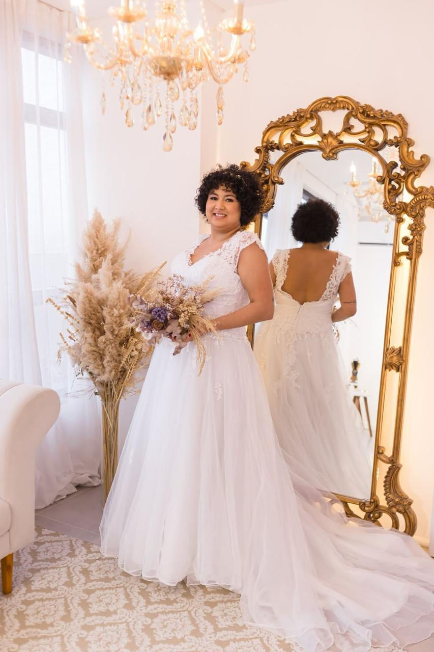 Vestido de noiva Plus Size