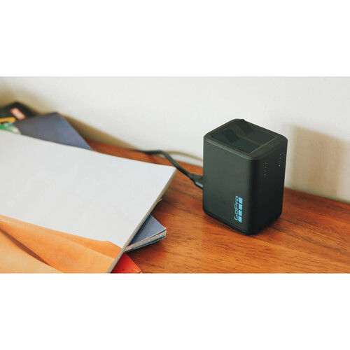 Thumbnail: GoPro Dual-Battery Charger with Two Enduro Batteries for HERO13 Black | Prakash Kala Mandir
