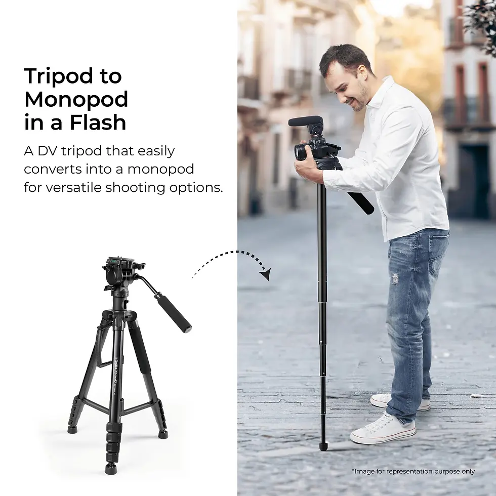 Thumbnail: Digitek DPTR 895VD Professional Tripod | Prakash Kala Mandir