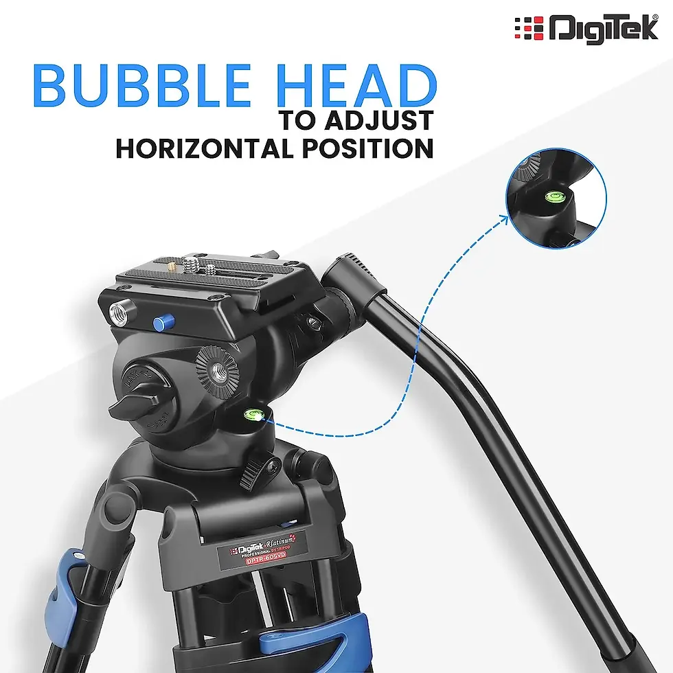Thumbnail: DigiTek DPTR 605 VD Professional Tripod | Prakash Kala Mandir