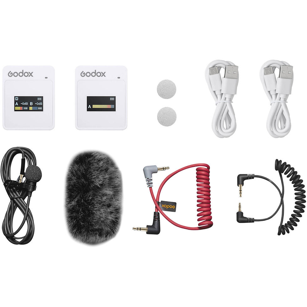 Thumbnail: Godox MoveLink II M1 Compact Wireless Microphone System for Cameras & Smartphone | Prakash Kala Mandir