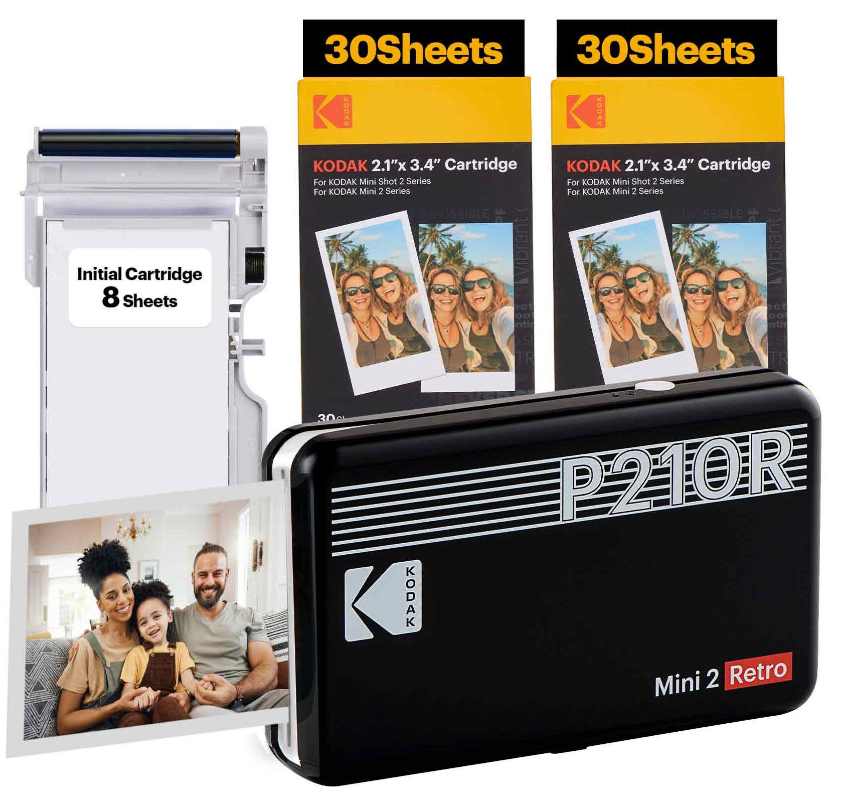 KODAK P210R Retro Mini 2 Black ICRG260 (BNDL) | Prakash Kala Mandir