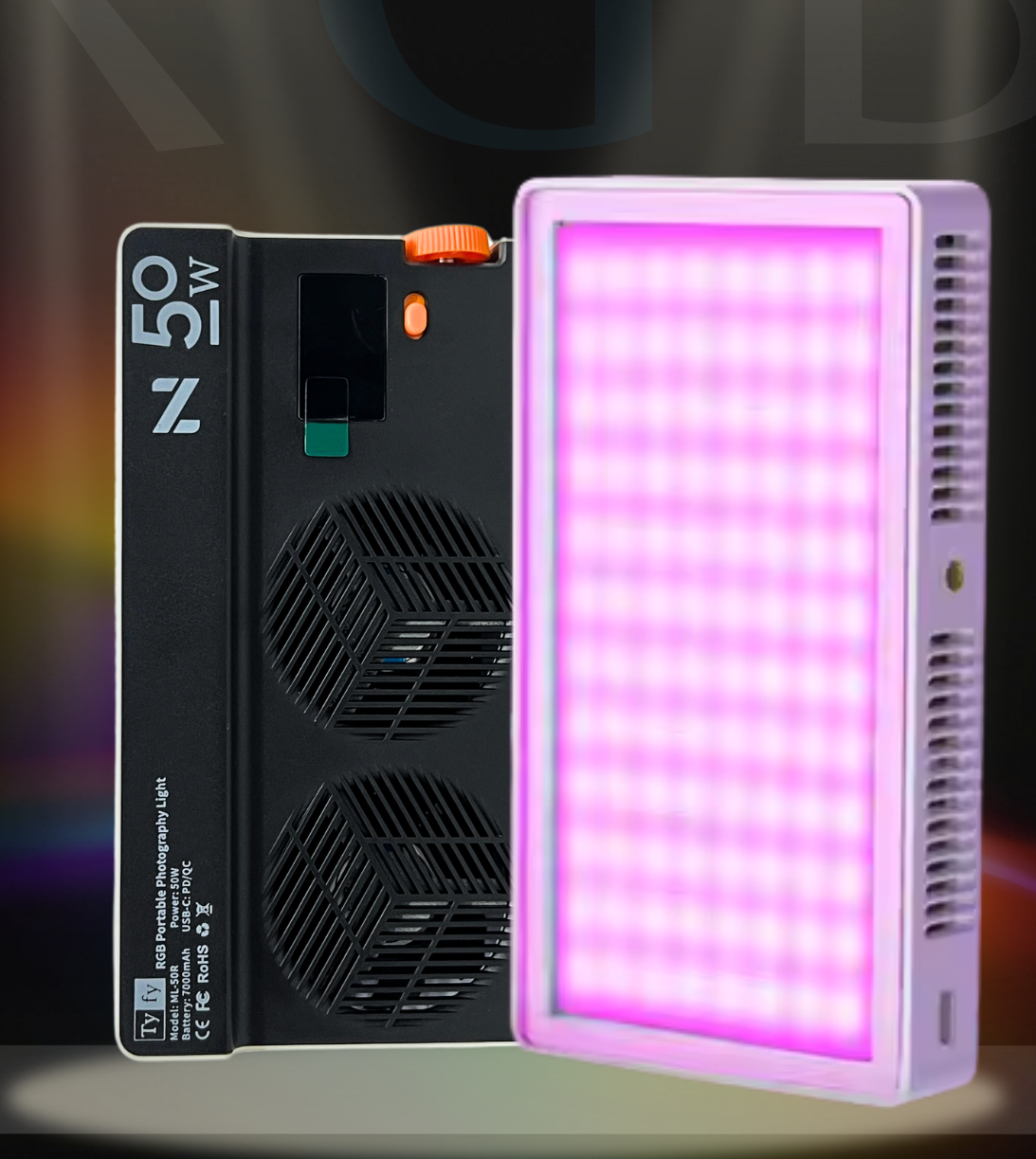 TyFy NANTU ML-50R RGB Pocket LED Light | Prakash Kala Mandir