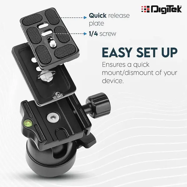 Thumbnail: Digitek (DVH-002) Lightweight Ball Head | Prakash Kala Mandir