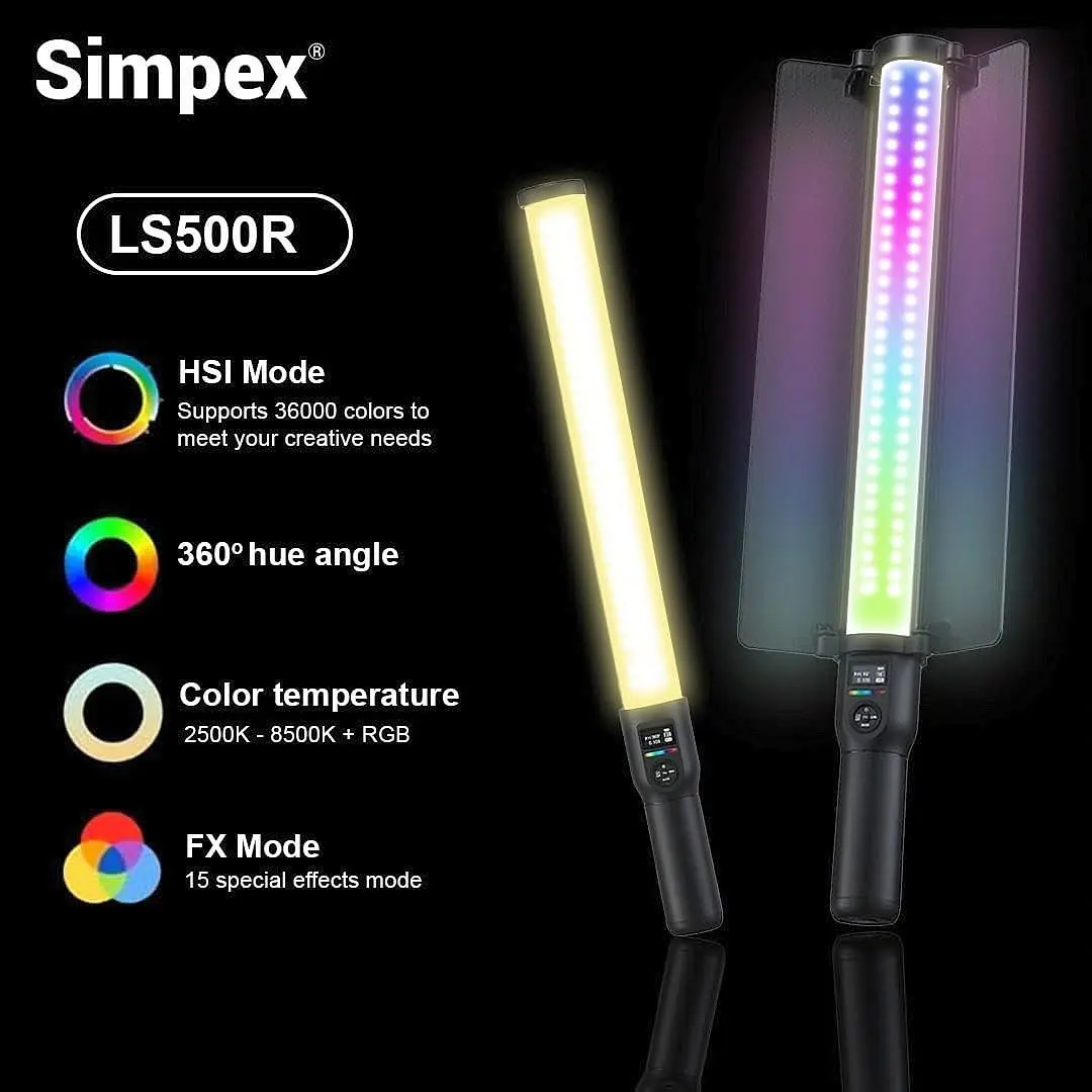 Simpex LS500R LED RGB Handheld Light Stick | Prakash Kala Mandir