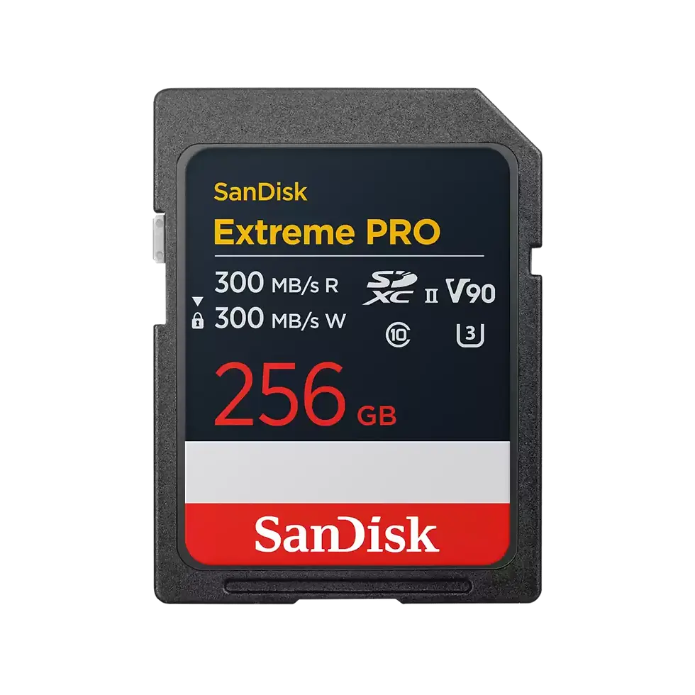 SanDisk Extreme PRO 256GB SDXC UHS-II V90 Card | Prakash Kala Mandir