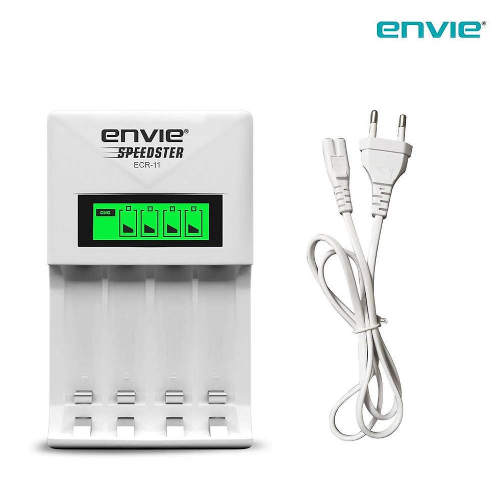 Thumbnail: ENVIE Charger for (ECR 11 Fast Charger) AA & AAA Rechargeable Batteries