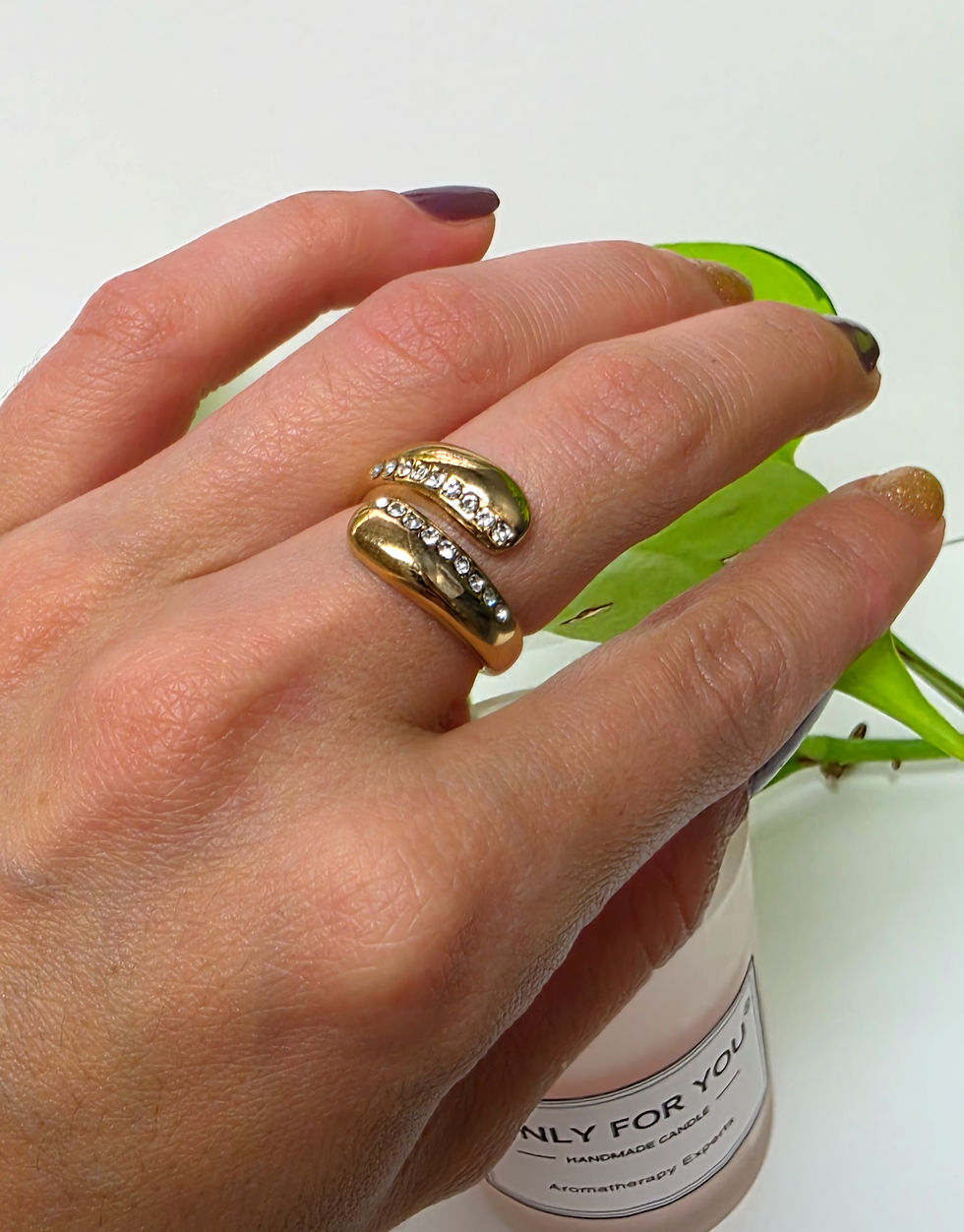 Doble Drop Glow Ring