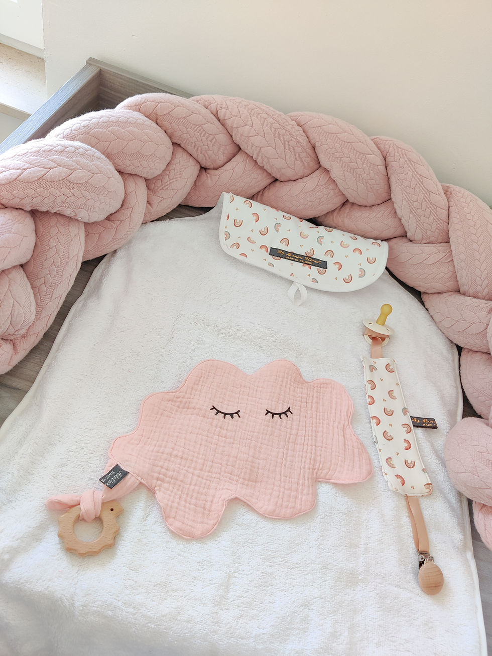 Thumbnail: Doudou nuage rose 