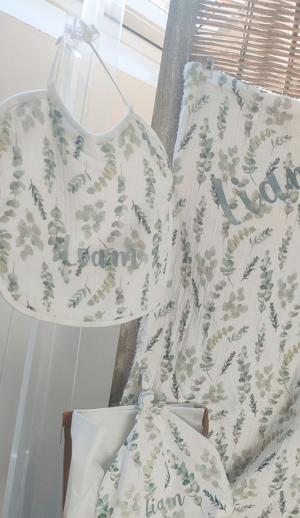 Thumbnail: Bavoir Eucalyptus