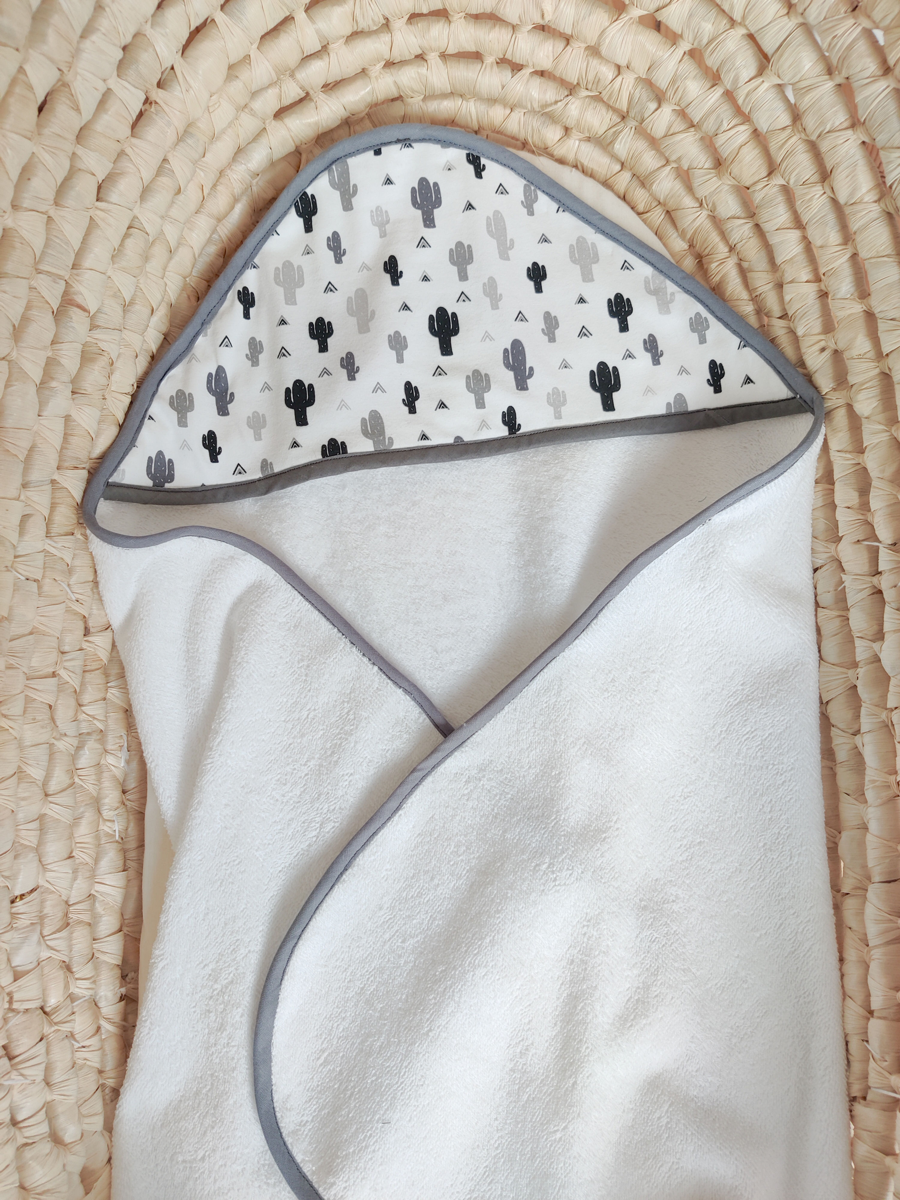 Cape de bain monsieur Cactus