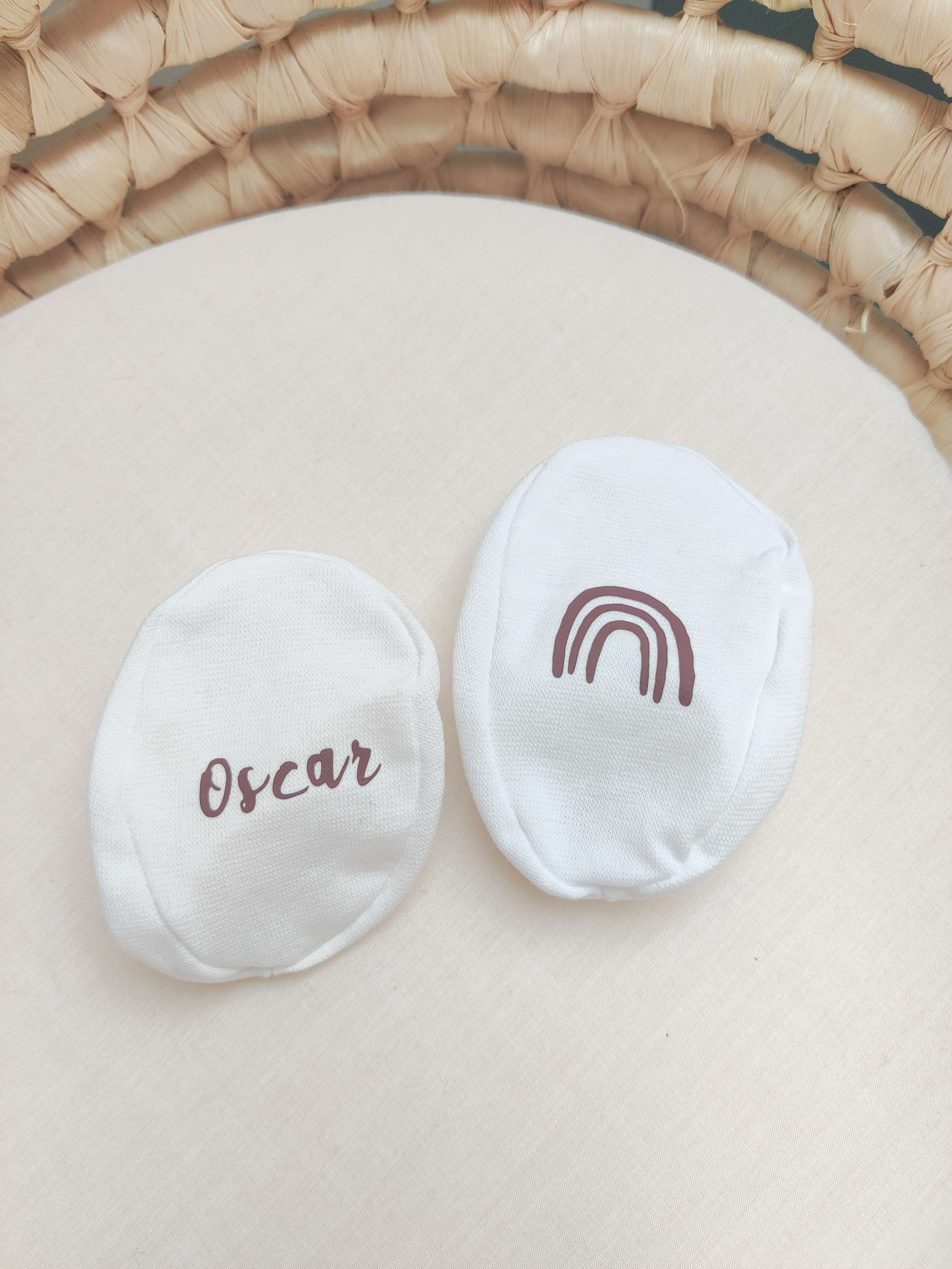 Chaussons naissance personnalisés