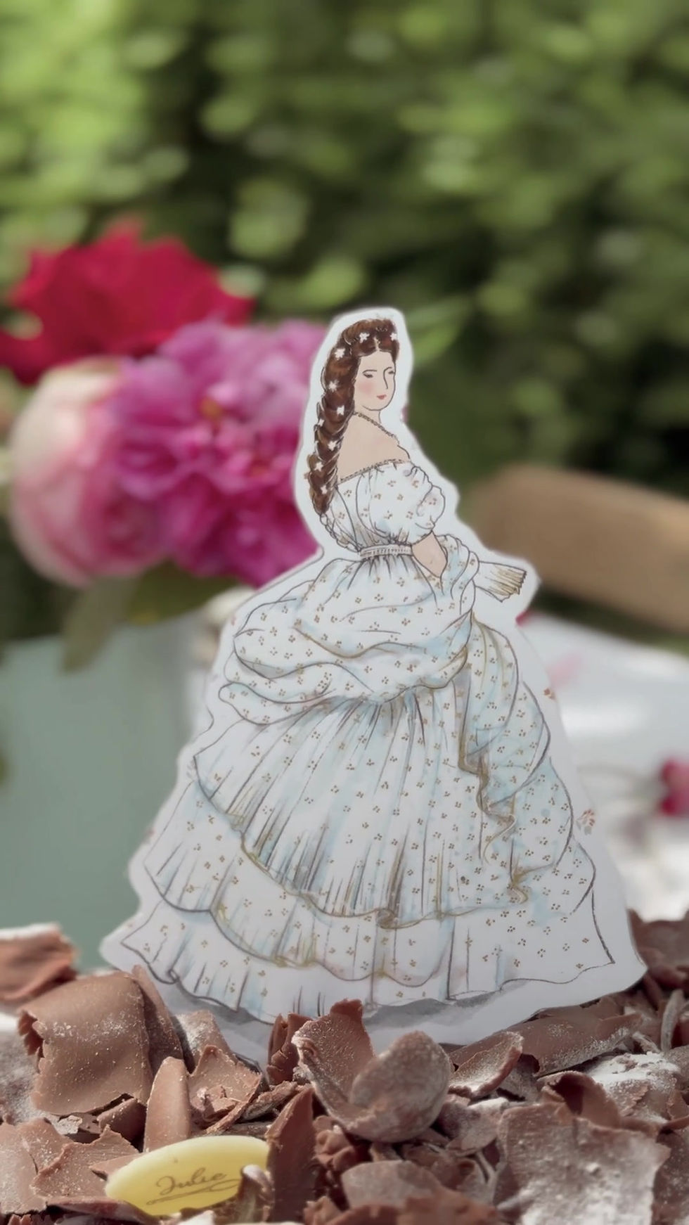Miniature : Cake Topper Sissi impératrice