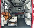 Ambulance Interior View