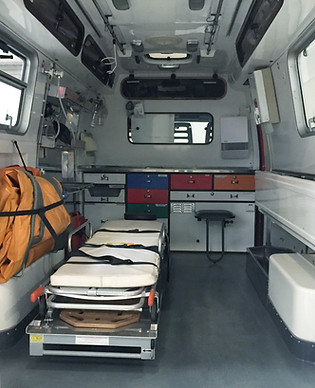 Inside an Ambulance