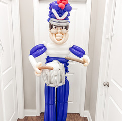 Urbandale Drumline member