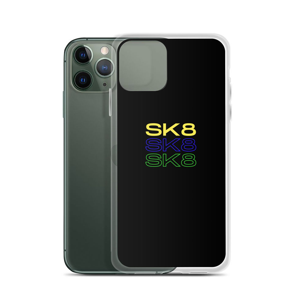 Thumbnail:  "SK8" Multi-Color iPhone Case