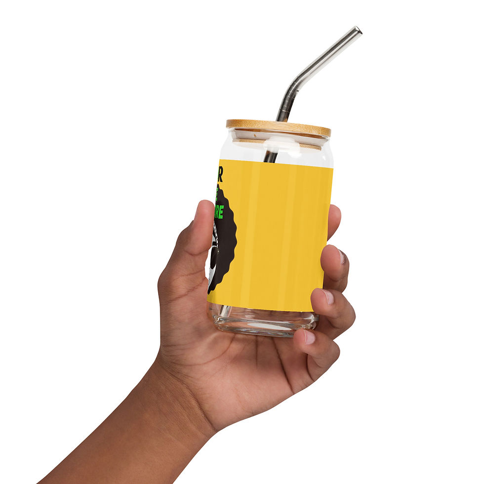 Thumbnail: "For The Culture" Can-shaped glass