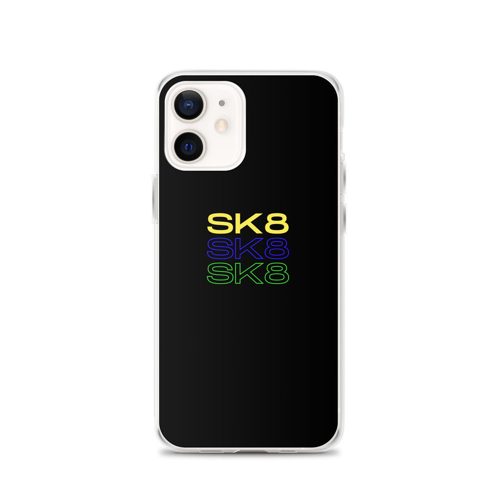 Thumbnail:  "SK8" Multi-Color iPhone Case