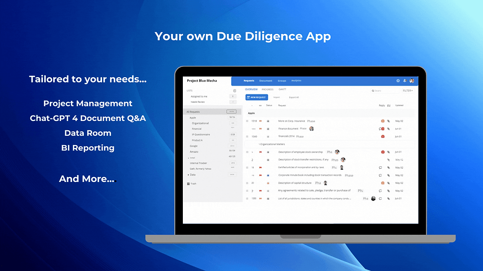 SaaS Legal and Tax Apps