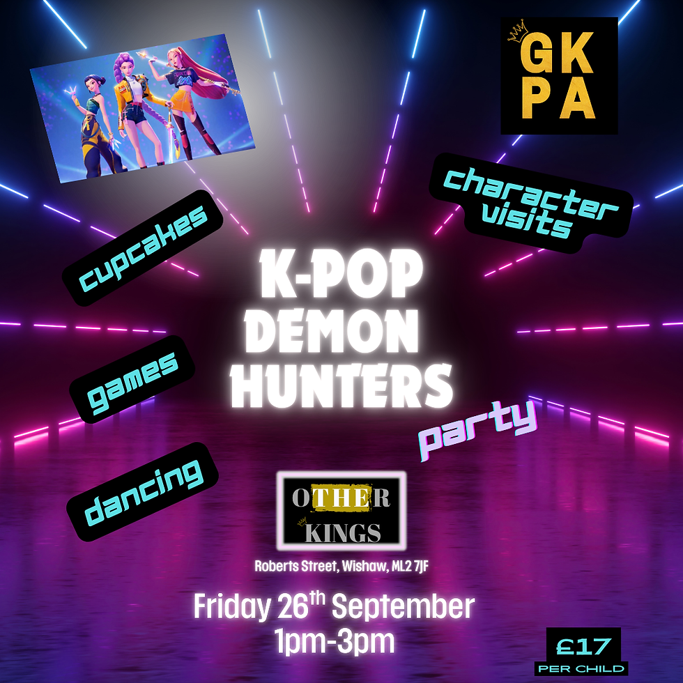 K-Pop Demon Hunters Party