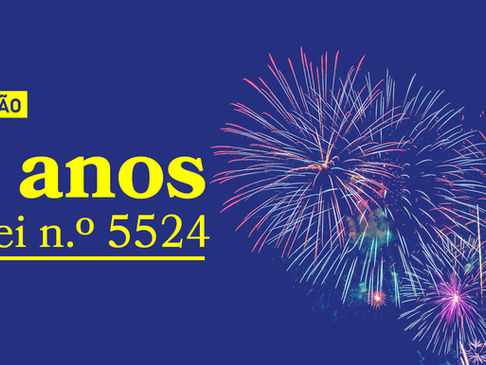 52 anos da Lei nº 5524/1968